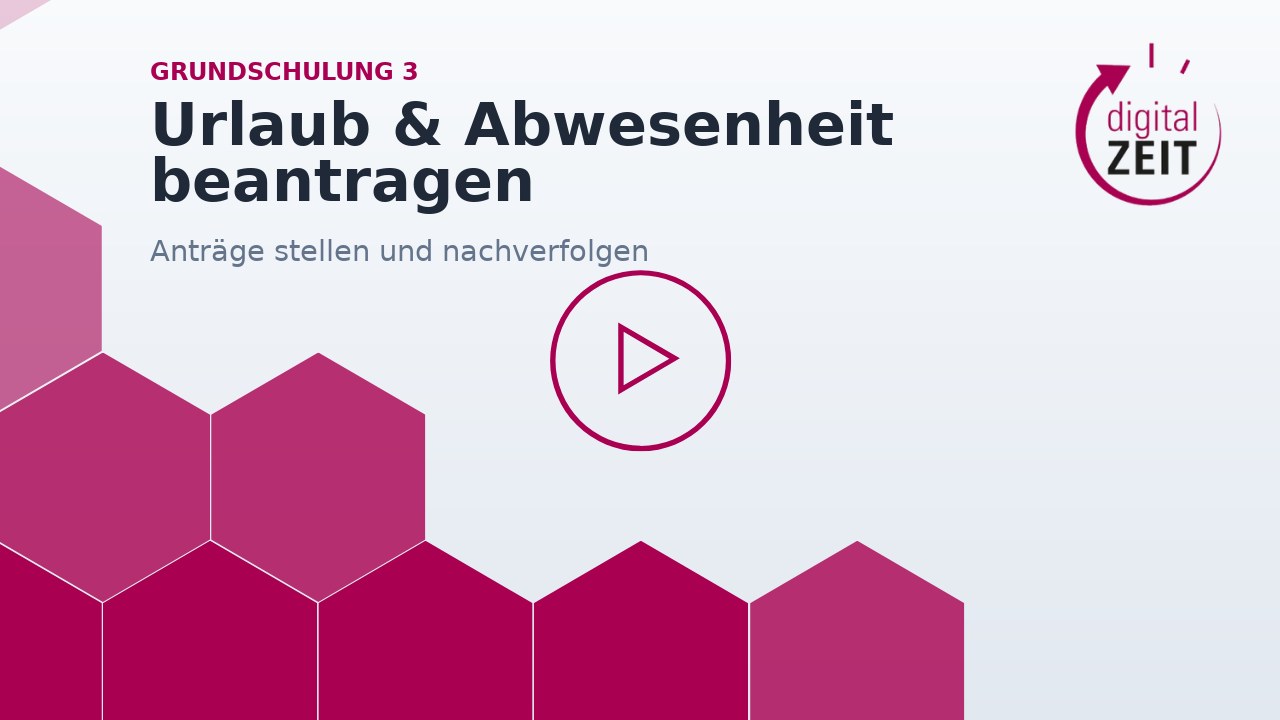 Urlaub & Abwesenheit beantragen